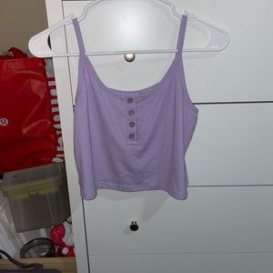 Purple tank top
